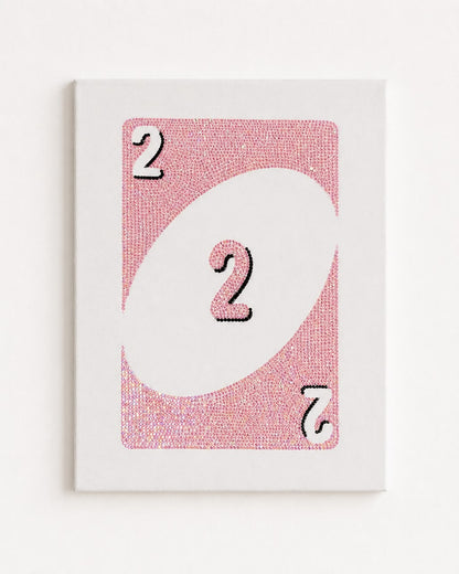 Pink Playing Card DIY Bedazzle Kit