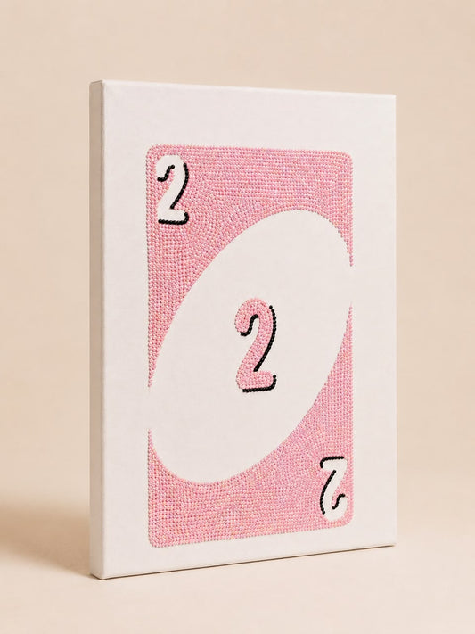 Pink Playing Card DIY Bedazzle Kit