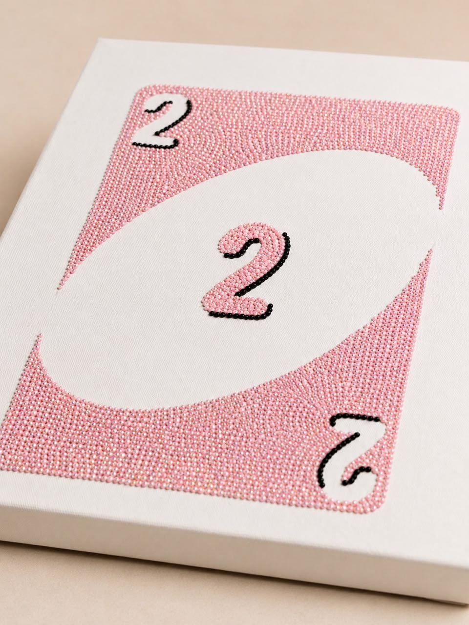 Pink Playing Card DIY Bedazzle Kit