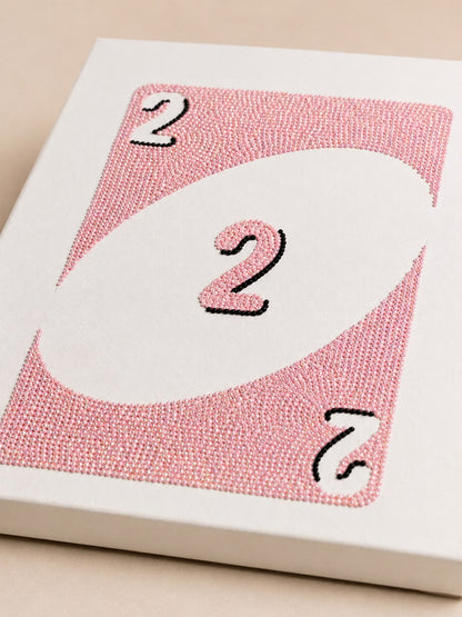 Pink Playing Card DIY Bedazzle Kit