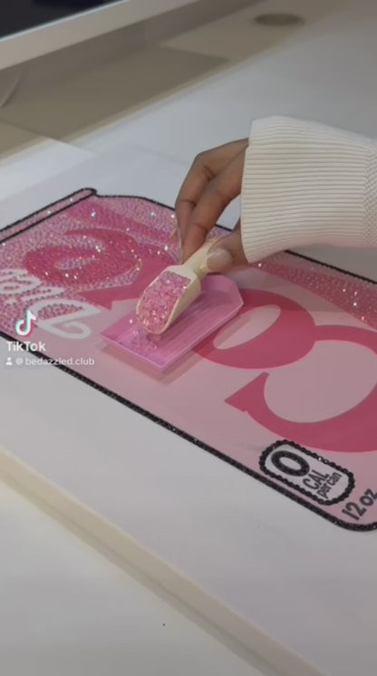 Pink Soda Can DIY Bedazzle Kit