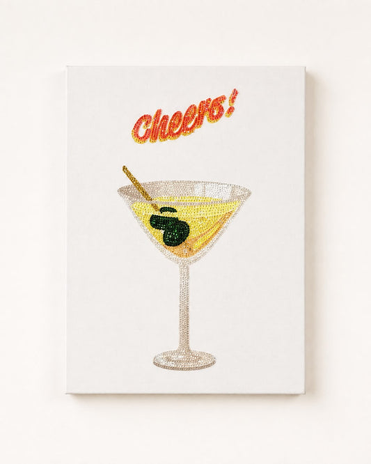 Cheers Martini DIY Bedazzle Kit