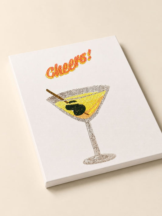 Cheers Martini DIY Bedazzle Kit