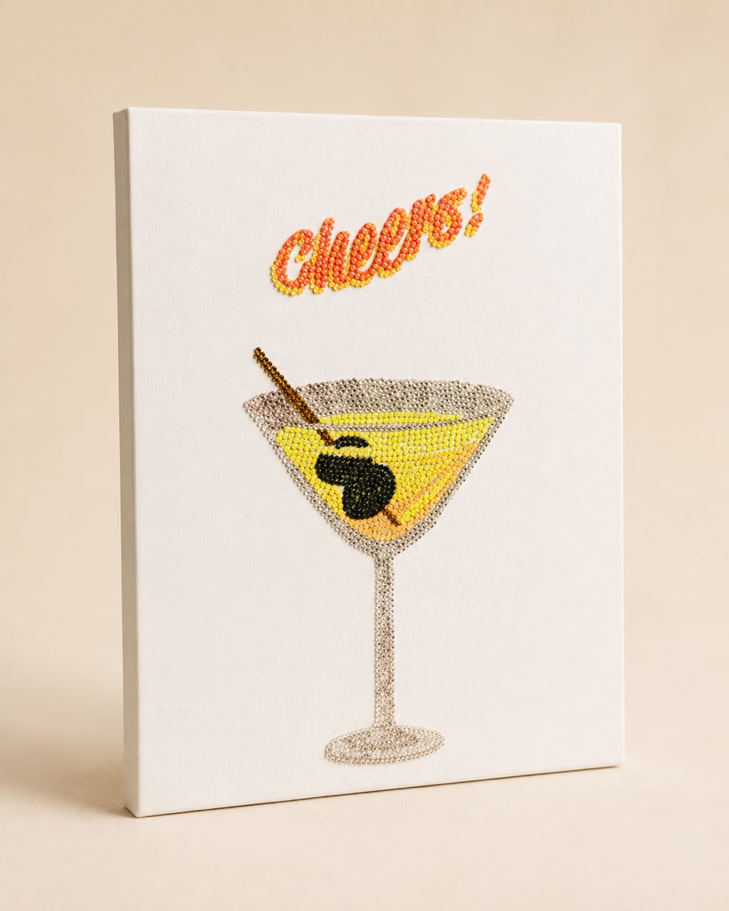 Cheers Martini DIY Bedazzle Kit