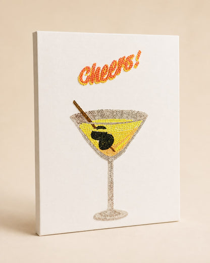 Cheers Martini DIY Bedazzle Kit