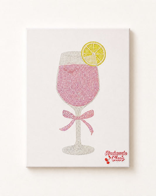 Pink Cocktail DIY Bedazzle Kit